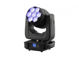 揚(yáng)州7顆40W RGBW調(diào)焦搖頭燈大型酒吧夜場(chǎng)燈