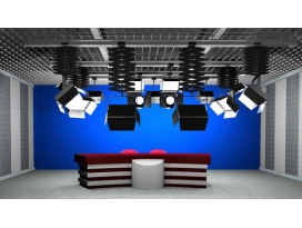 新聞演播室燈光如何布置？燈光設(shè)備如何選擇？